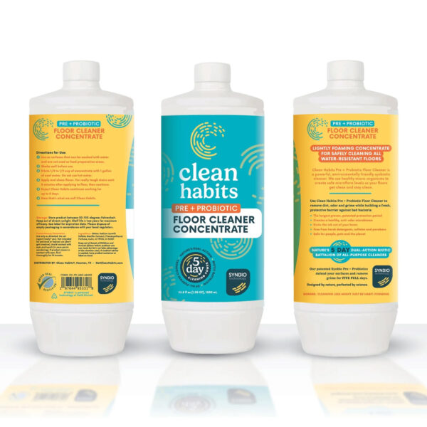 Clean Habits Probiotic Liquid Concentrate Floor Cleaner and Drain Cleaner1