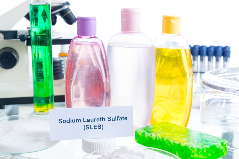 Cleaning products containing Sodium Laureth Sulfate